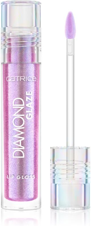 Catrice Diamond Glaze holographic effect lip gloss shade 030 Less Bitter More Glitter 3 ml