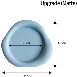 Uplifted Finds Cloud Shape Silicone Coasters High Performance Imitation Ceramic Heat Insulation & Non Slip Drink Mat s5