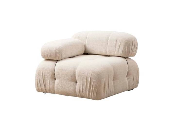 Produce Shop Eckmodul links für Sofas aus Bubble-Stoff, 1 l, Beige