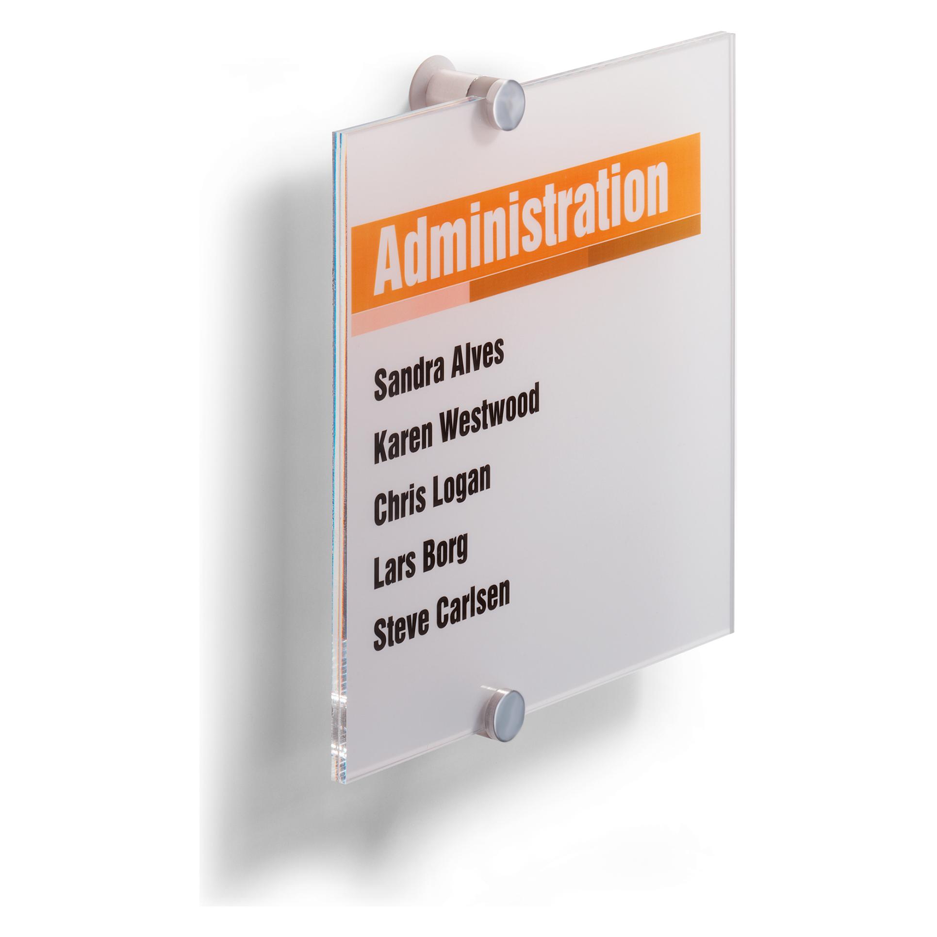 Durable Türschild CRYSTAL SIGN (482419)