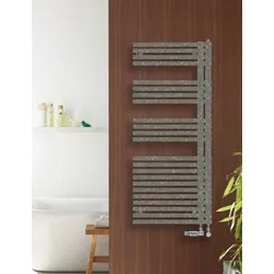 Zehnder Design-Heizkörper Forma Asym links, 1681x60x496 mm, Grau Aluminium, Wärmeleistung geprüft nach EN 442, CE-geprüft