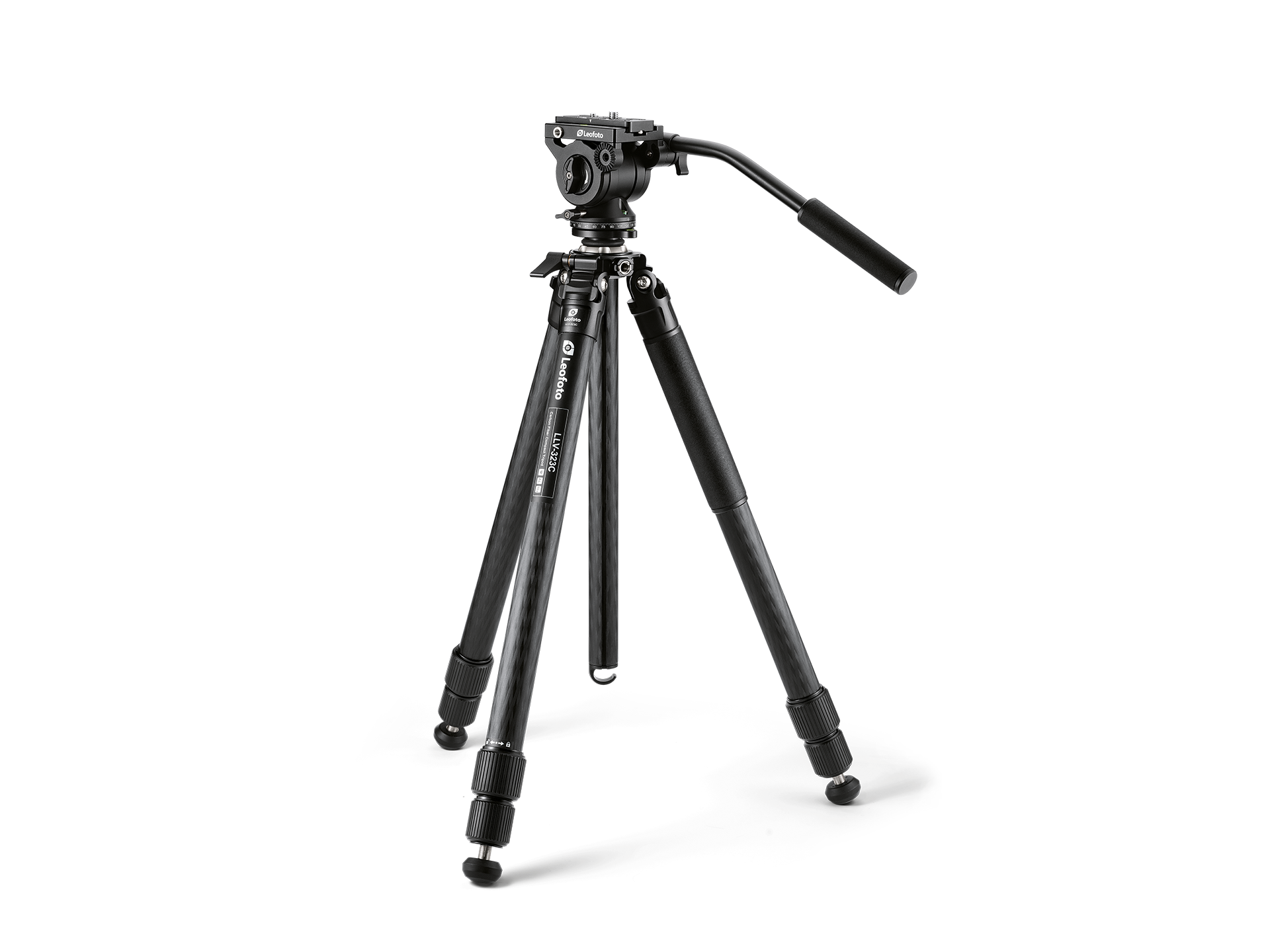 Leofoto Carbon-Dreibeinstativ LVM-323C+BV-10 Manba LVM