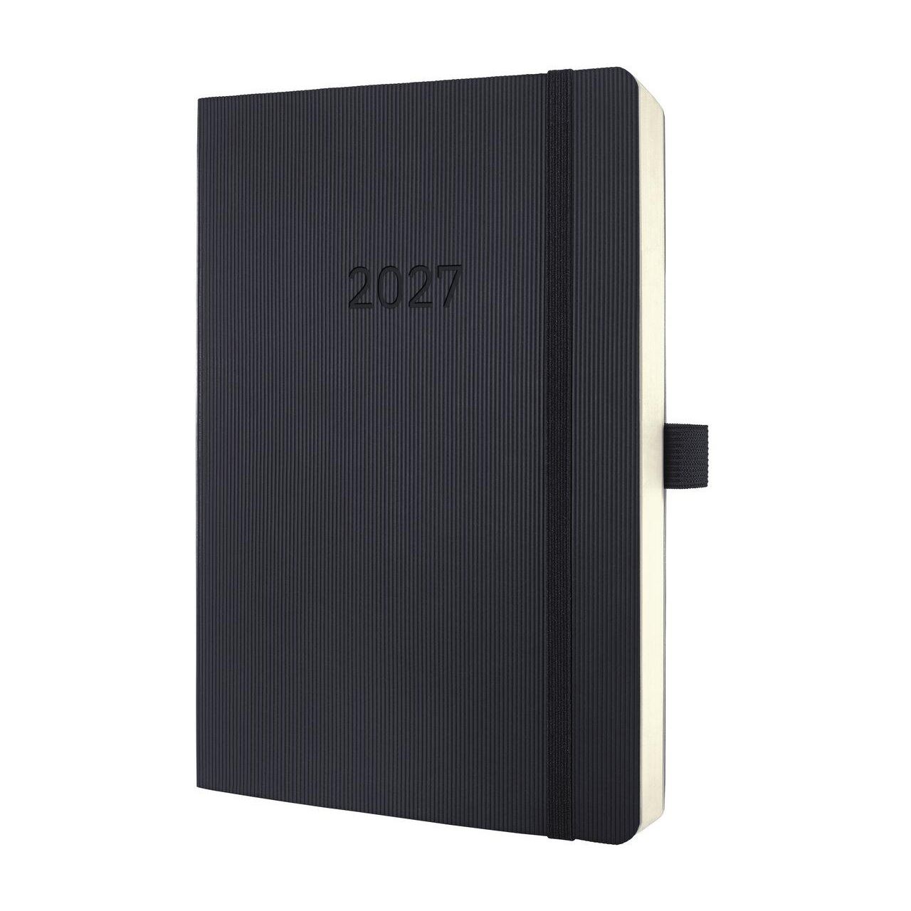 SIGEL Tageskalender Conceptum 2027 ca. A5 Softcover schwarz, 1 St.