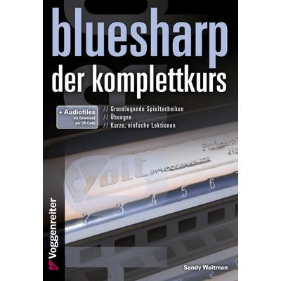 Bluesharp - der Komplettkurs, Set von Sandy Weltman, Voggenreiter, 978-3-8024-0979-0