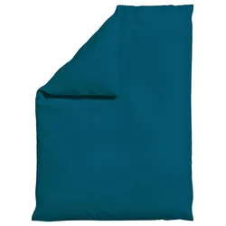 Bettdeckenbezug Woven Satin Petrol ca. 155x220cm