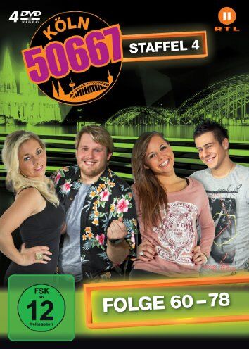 Dijana Malcevic - Köln 50667 - Staffel 4 (Folge 60-78) [4 DVDs] - Preis vom 10.10.2026 11:48:34 h