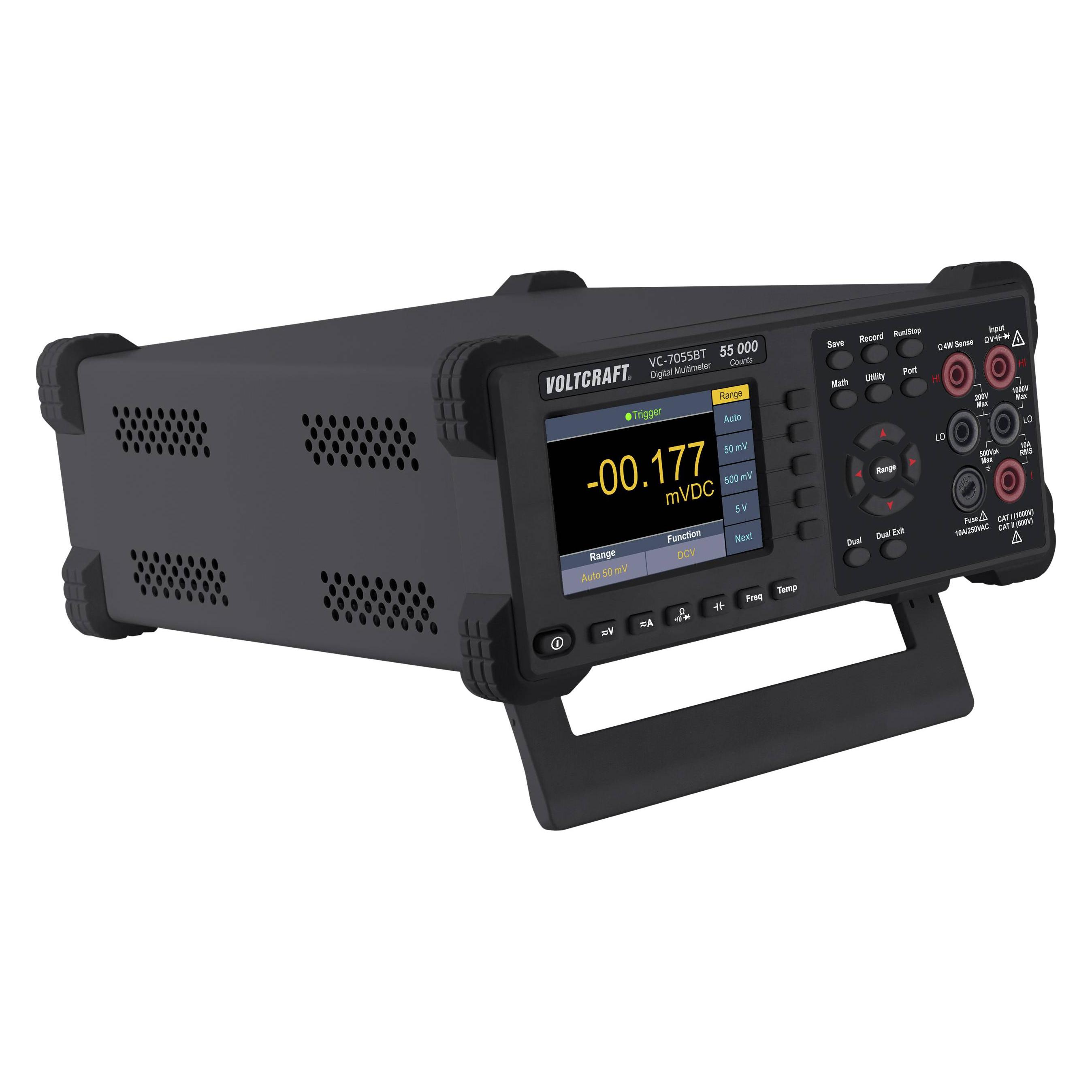 Voltcraft VC-7055BT Tisch-Multimeter (CAT I 1000V, CAT II 600V, Oszilloskop) (VC-12873550)