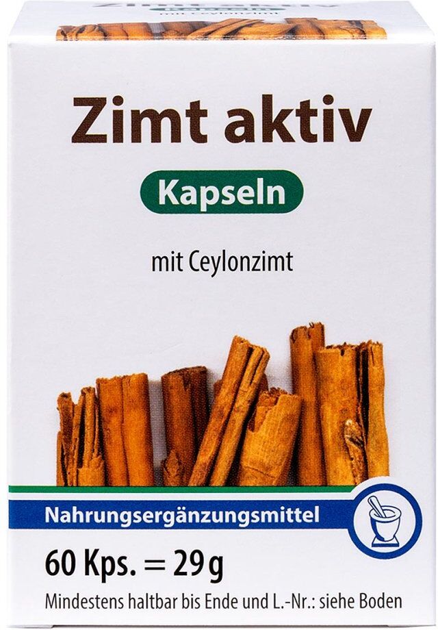 Zimt Aktiv Kapseln 60stk