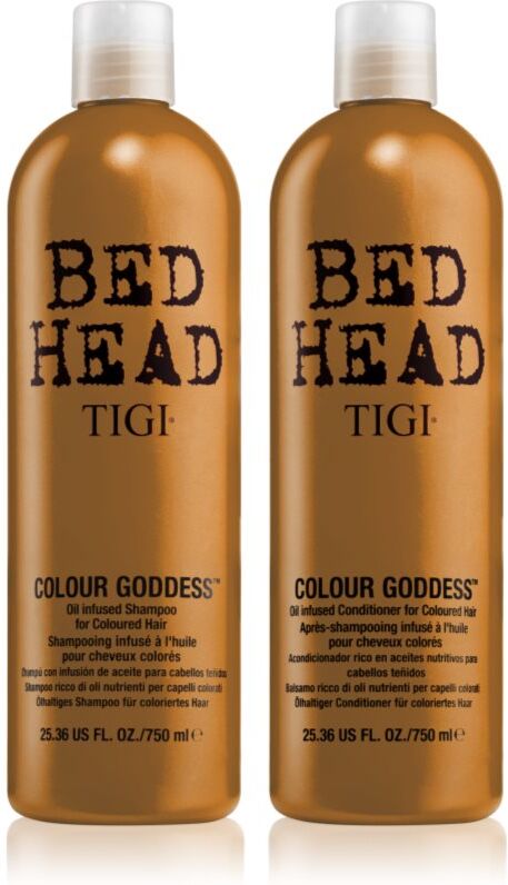 TIGI Bed Head Colour Goddess conditionnement avantageux pour cheveux colorés pour femme