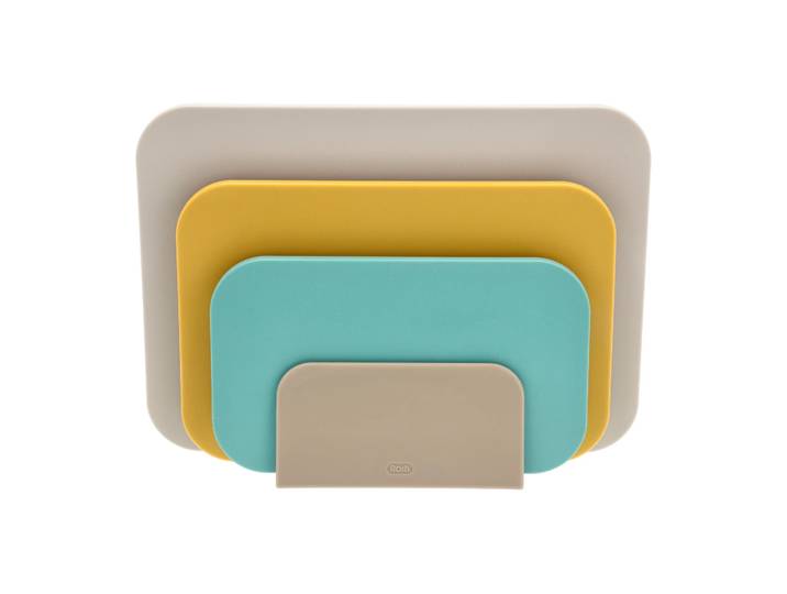 Rosti Planche à découper Choptima, set de 3 pièces et support Beach