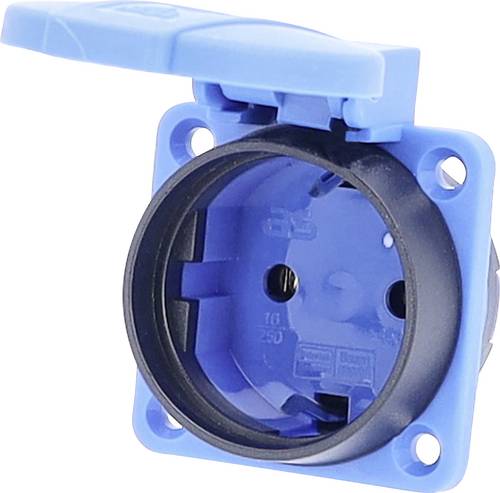 AS Schwabe 45085 Einbau-Steckdose IP54 Blau