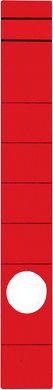 Rückenschild, Rückenbreite 39 mm, selbstklebend, 10 Stück, rot