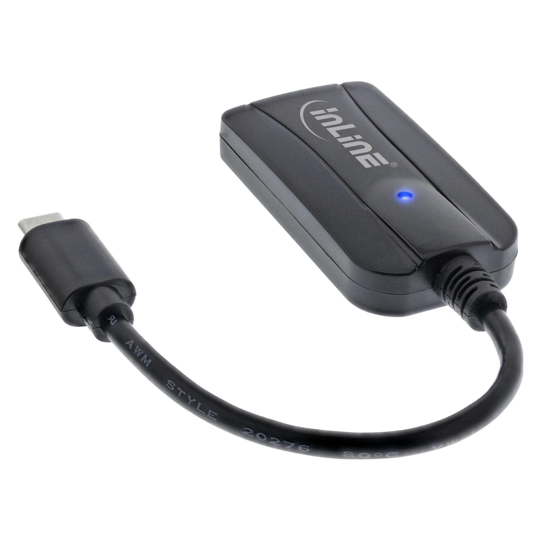InLine Lesegerät Kartenleser USB 3.1 USB-C, für SD (USB-C) (66772C)