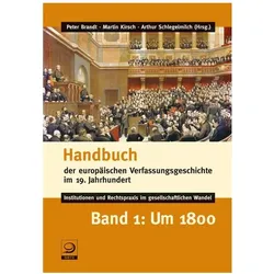 Handbuch der europäischen Verfassungsgeschichte im 19. Jahrhundert - Institutionen und Rechtspr, Fachbücher von Peter Brandt, Arthur Schlegelmilch, Martin Kirsch