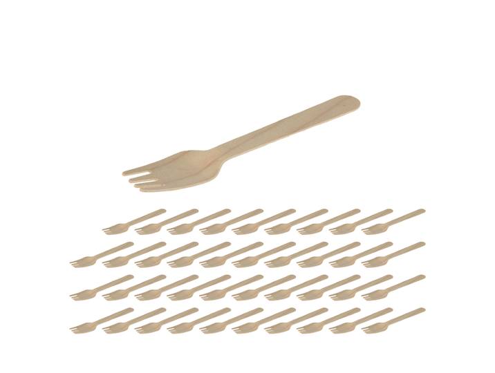 Gabel aus Holz 40er Set