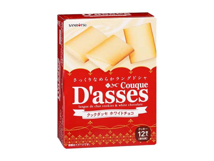 Sanritsu Couque Dasses au chocolat blanc