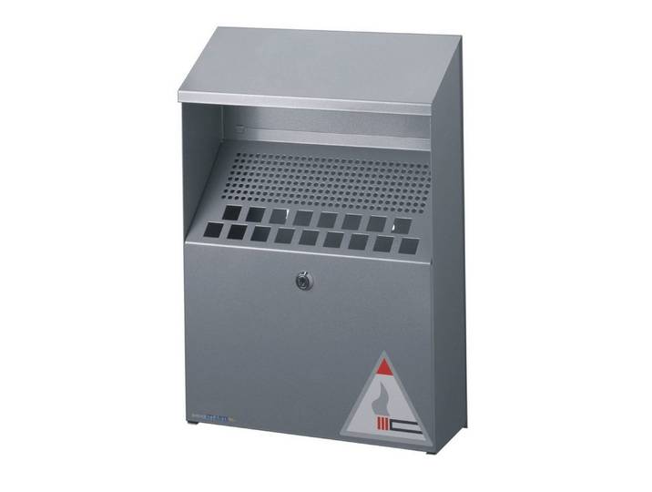 DURABLE Aschenbecher Wandascher Metall 4 anthrazit