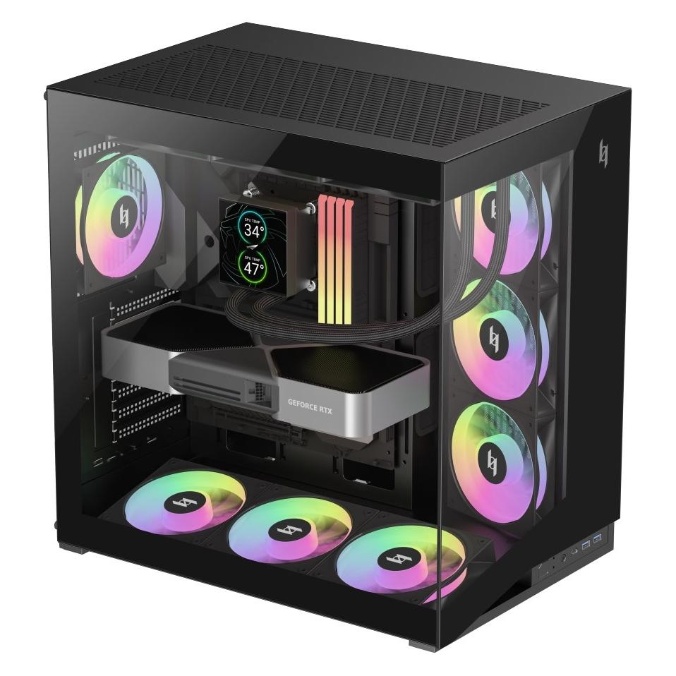 GameMax | Case | NEX C56 BK | ATX (ATX, ITX, mATX) (NEX C56 BK)