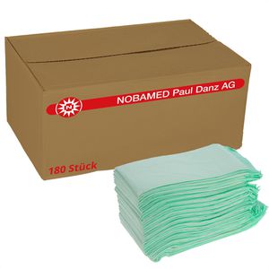 Nobamed Inkontinenzunterlagen Ribocare, Einweg, 40x60cm, Aufnahme ca. 350ml, wasserfest, 180 Stück