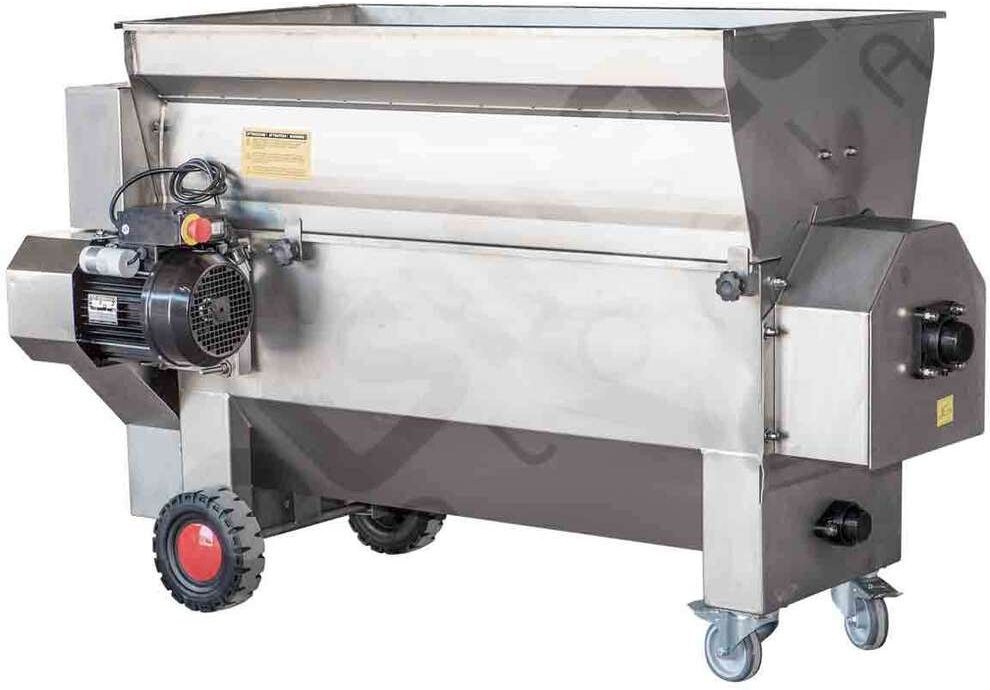Polsinelli Pigiadiraspatrice Fibreno 50 Inox con pompa