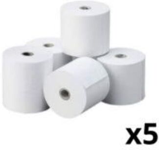 Gama Essencial Pack 5x Rollo térmico   80X80X12   39.5M