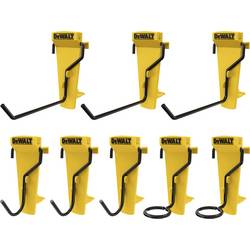 DEWALT DWST82816-0 Hakenset, 8-tlg. - Integriertes Aufbewahrungssystem 8 St.