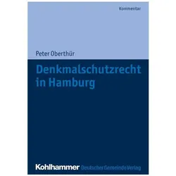 Oberthür:Denkmalschutzrecht in Hamburg, Fachbücher von Peter Oberthür