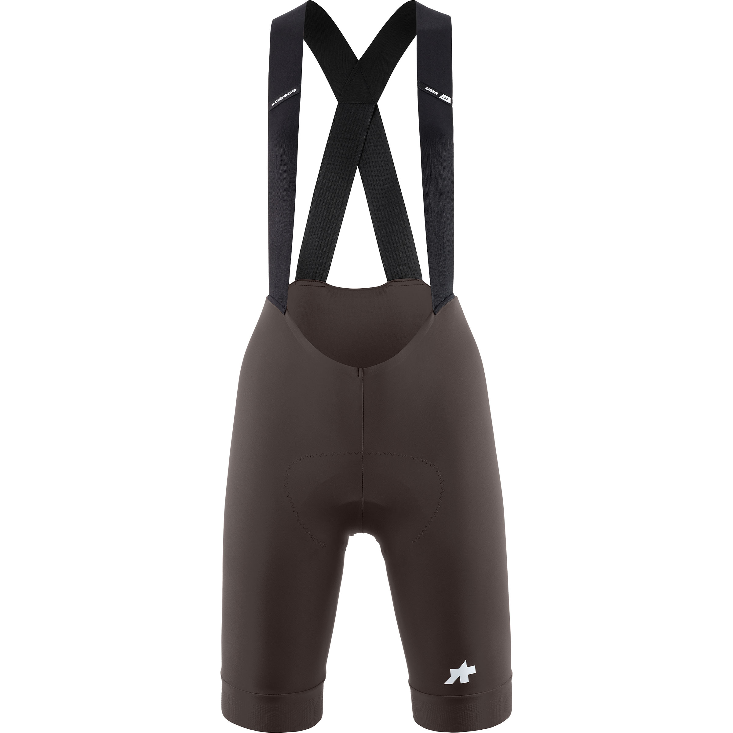 Assos Uma GT S11 Bib kurz Damen Fahrradhose braun Größe L Rennrad | Gravel Elastisch