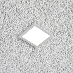 EVN Minimalistische Quadratische LED-Deckenleuchte in Weiß IP20 4.5W 3000K warmweißes Licht
