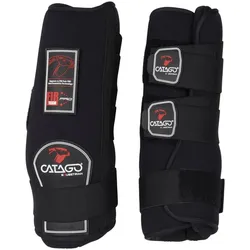 CATAGO Stall- und Transportgamaschen FIR-Tech Healing- schwarz - L