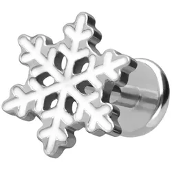 Titan Labret mit Push Fit SCHNEEFLOCKE