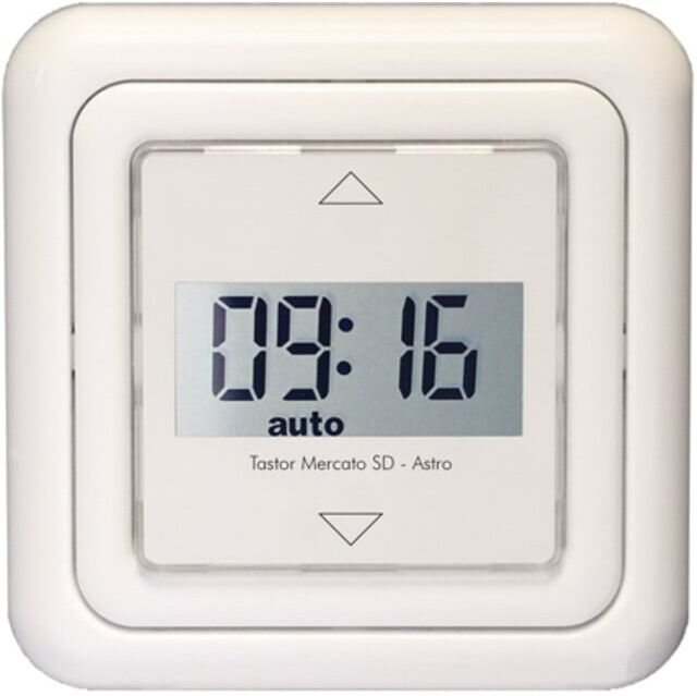Kaiser Nienhaus Rollladenzeitschaltuhr Tastor Mercato SD Astro-Funktion (320070)