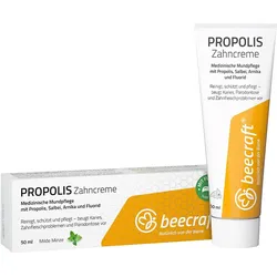 BEECRAFT Propolis Zahncreme Salbei Arnika Fluorid 50 ml