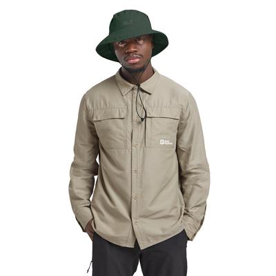Sonnenhut JACK WOLFSKIN "MESH HAT", Damen, Gr. M, grün (sagopalm), Materialmix, Hüte