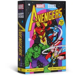 MARVEL™ Avengers 6-Pack Gift Set Unisex Socken Mehrfarbig