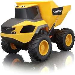 Maisto Tech 82056 - Ferngesteuertes Auto - Volvo A25 Kipper (gelb, 30cm)