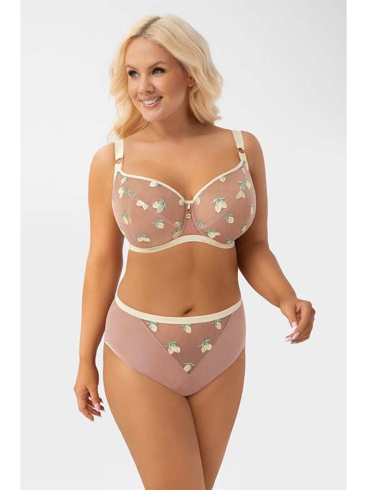 Gorsenia Bügel-BH "Citronella" in Beige/ Creme - 75I