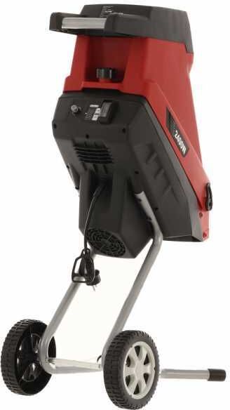 GeoTech ES 2450 BLADES - Elektrischer Häcksler mit umkehrbaren Messern und Auffangwanne