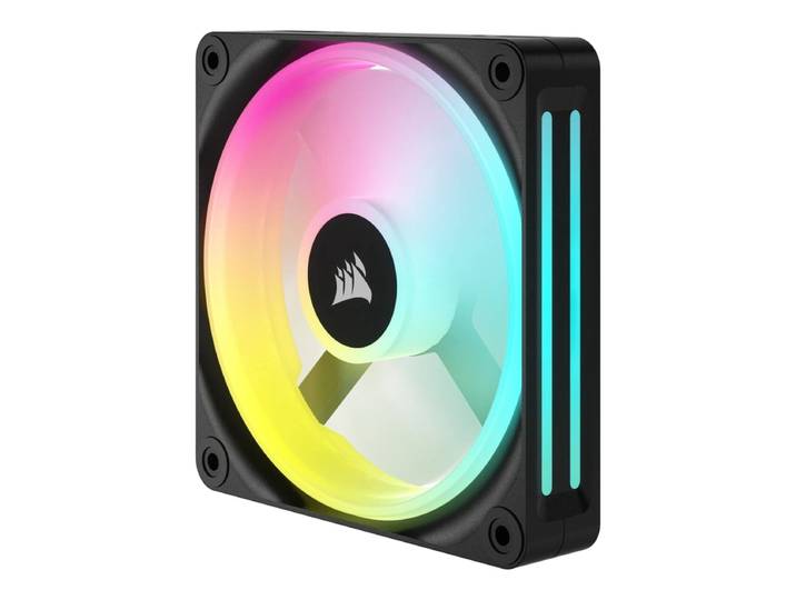 CORSAIR CO-9051001-WW pc-behuizingsventilator, 12 cm, zwart, wit, 1 stuk