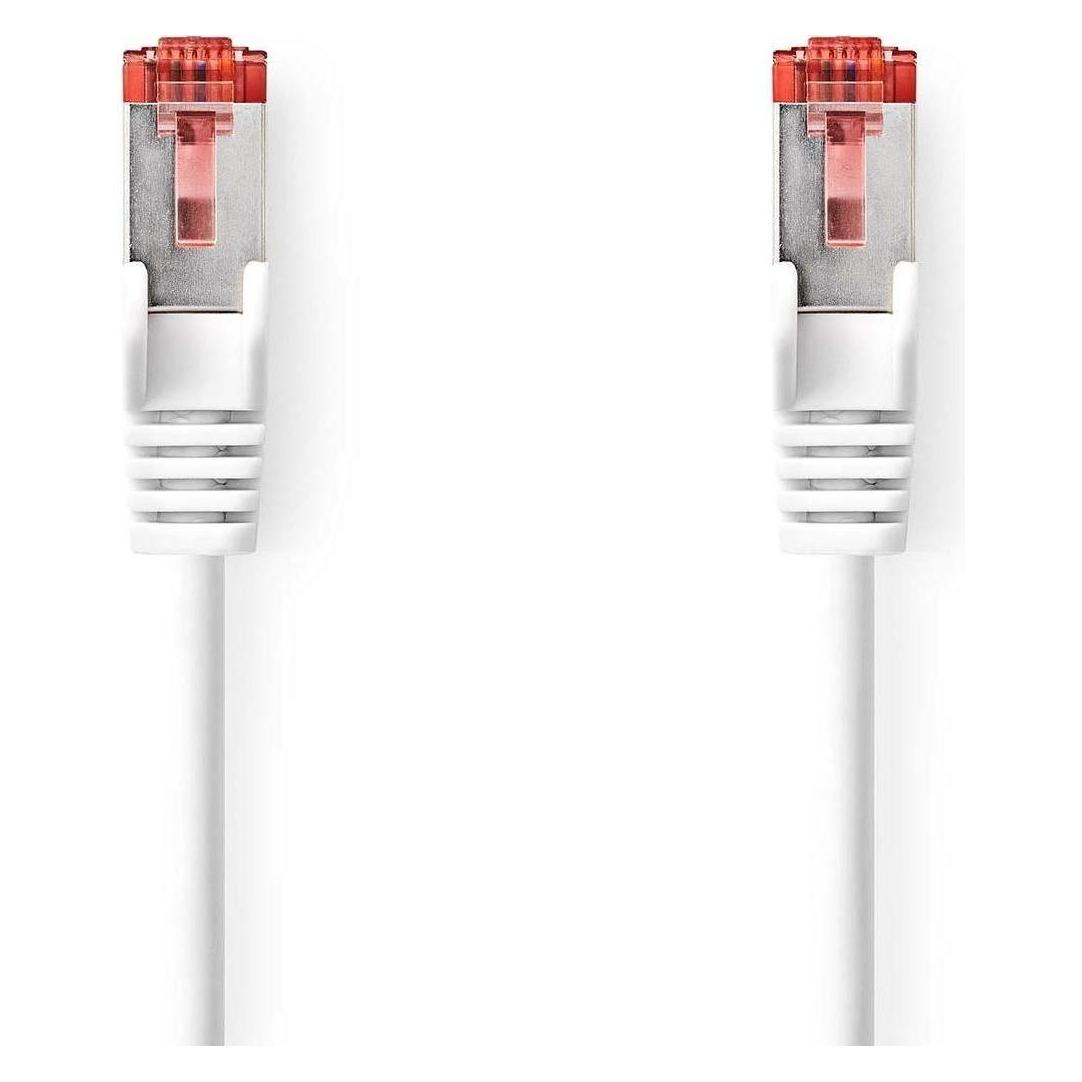 Nedis CAT6-Netzwerkkabel | RJ45 Stecker | RJ45 Stecker | S/FTP | 0.25 m | Innenbereich | Rund | LSZH (S/FTP, CAT6, 0.25 m) (CCGB85221WT025)