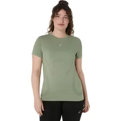 Asics Damenlaufshirt Road Seamless LS Top - hellgrün / 36
