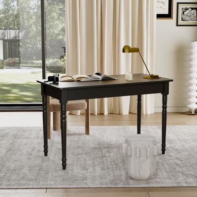 FUFU&GAGA "47"" Computer Desk Wood Writing Desk with a File Drawer Office Desk"