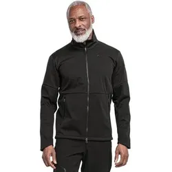 SCHÖFFEL Herren Jacke Softshell Jk Style Fracon MNS, Größe 54 in Schwarz Schwarz