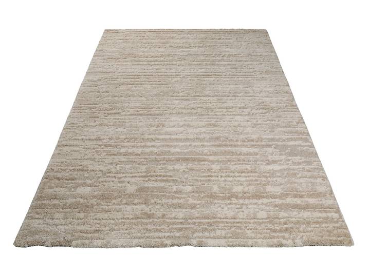 Teppich WECON HOME Peer , beige (beige,creme), B:140cm H:18mm L:200cm, Kunstfaser, Teppiche, Teppich, Gewebt, Hoch-Tief, pflegeleicht, meliertes Muster, Scandi, Wohnzimmer