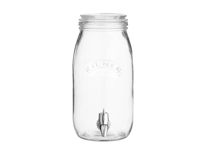 Kilner Distributeur de boissons avec robinet Kilner Transparent, 3 L