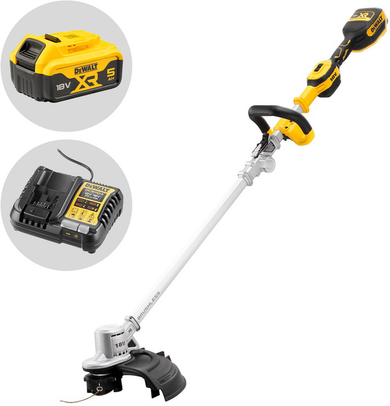 DeWalt DCMST561P1-QW - Débroussailleuse à batterie - 18V 5Ah