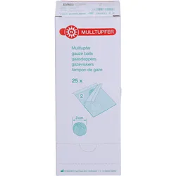 Mulltupfer-Steril D 3cm P2 50 ST