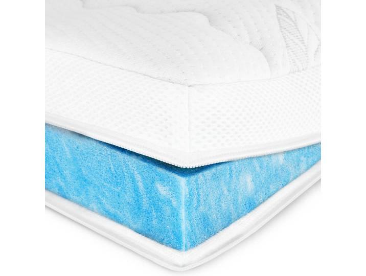 AM Qualitätsmatratzen Hypersoft Topper 80/200 cm - 6cm Höhe & Tencel Bezug, Weiß, Textil, Uni, Rechteckig, 80x200 cm, Schlafzimmer, Matratzen, Topper