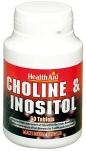 Health Aid Colina 500mg + Inositol 250mg 60 Tabs
