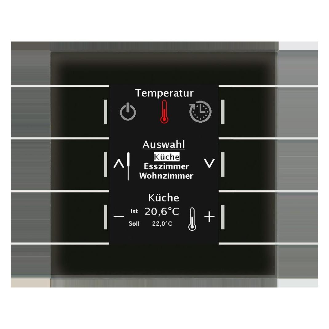 MDT BE-GBZS.01S KNX Glas Bedienzentrale (BE-GBZS.01S)